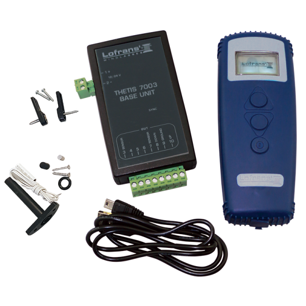 Thetis 7003 12-24V DC Radyo Kontrollü Kumanda 3 Butonlu