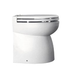 Delux Standart Elektrikli Sessiz Tuvalet Bideli 24V