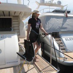 Beach Relax Kahverengi Taşınabilir Şezlong