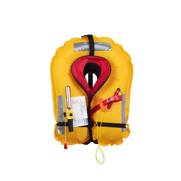 Skipper Yetişkin Otomatik Can Yeleği 150N Kırmızı