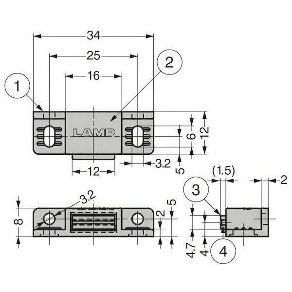 Sugatsune MY-YC-06 Mıknatıslı Tutucu