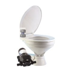 Büyük Taş Elektrikli Sessiz Tuvalet 12V