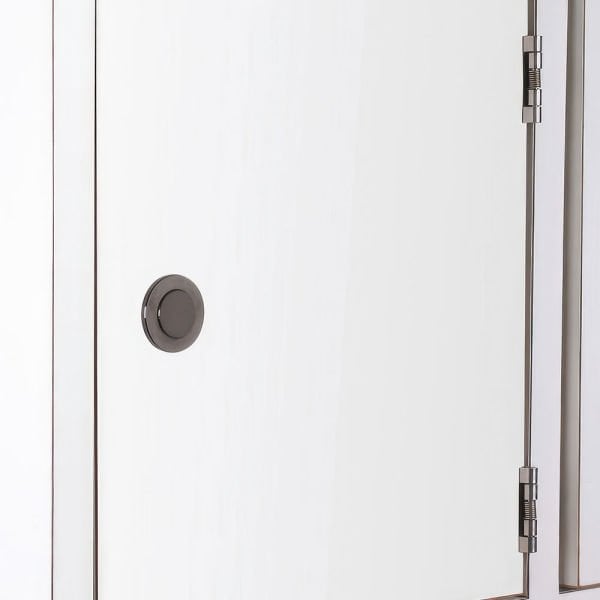 Sugatsune PKL-08/CR Push Buton Yuvarlak Kilit Krom