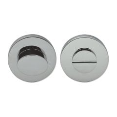 WC Kapı Kilit Mandalı Kromaj Ø50xh24mm