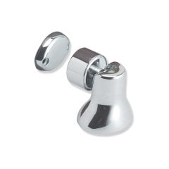 Kapı Stoperi Mıknatıslı Kromaj Ø39x70mm