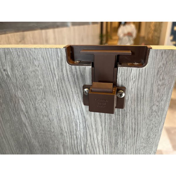 Sugatsune AK-60WT Lamp Basma Düğmesi Mandalı Beyaz