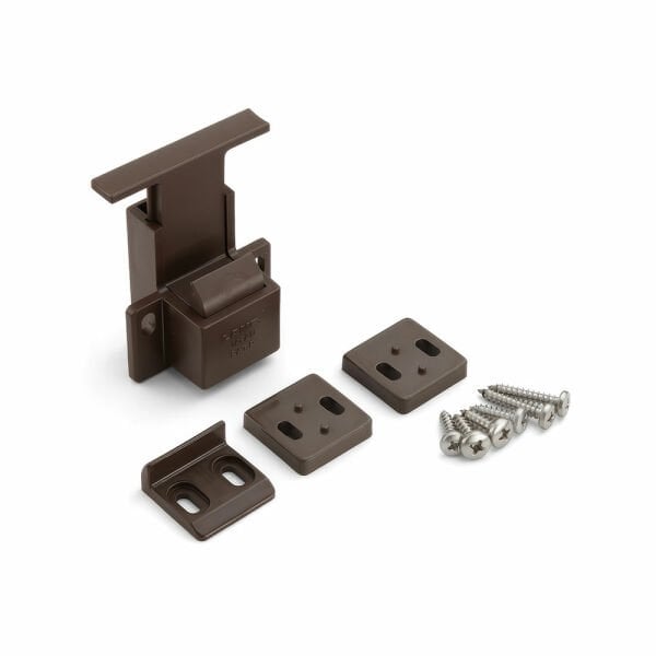 Sugatsune AK-60BR Lamp Basma Düğmesi Mandalı Kahverengi