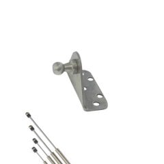 Amortisör Montaj Braketi 316 Paslanmaz Çelik L Tipi