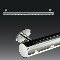 Işıklı Askılık Aydınlatma Hanger One 400 Kromaj 400mm