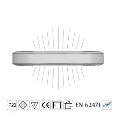 Merdiven Aydınlatma Andromeda G2 Kromaj 3200 °K Beyaz