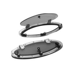 Lumboz Elips Paslanmaz Çelik 160x420mm