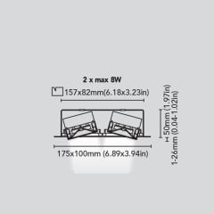 Multi Spot Aydınlatma Evia H50 Kromaj