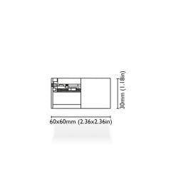 Tavan Aydınlatma Q-BE 30 Kromaj Driver Entegre