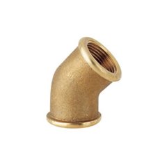 Dirsek 45º Pirinç 2''