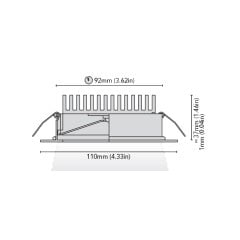 Tavan Aydınlatma Albatro 1-110 24KT Altın