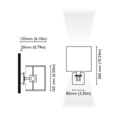 Aplik Aydınlatma Maestra Kromaj Düğmeli