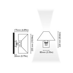 Aplik Aydınlatma Mezzanella Kromaj