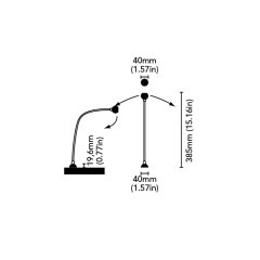 Okuma Aydınlatması Moon Kromaj Driver Entegre