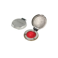 Ayak Butonu 12-24V DC Inox Siyah