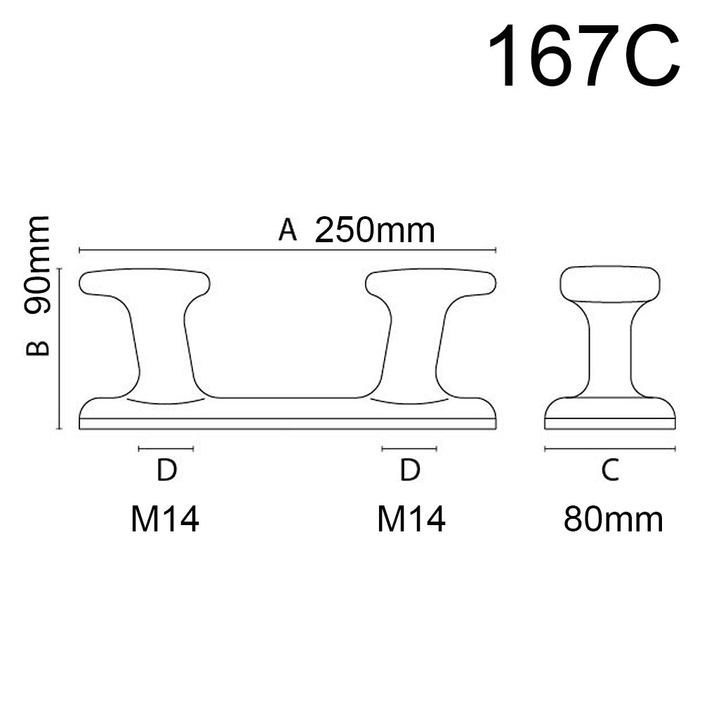 V Tipi Baba Sarı 250x90x80mm