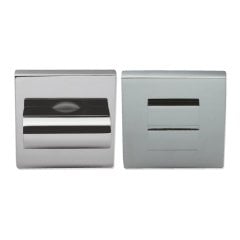 WC Kapı Kilit Mandalı Kromaj Mat 45x45xh26mm