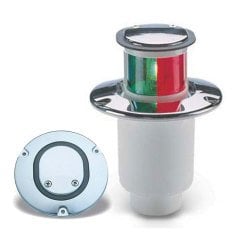 Sancak - İskele Seyir Feneri 12V/10 Kromaj