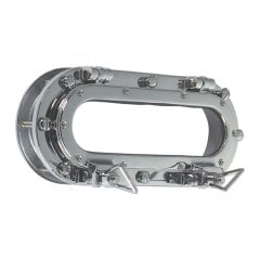 Lumboz Oval Kromaj 107x240x24mm