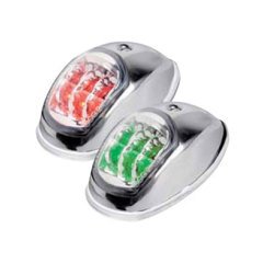 Sancak - İskele Seyir Feneri 12V Kromaj