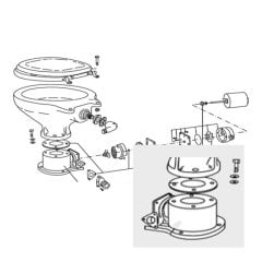Tuvalet Montaj Tablası Plastik