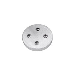 Pervane Tutyası Çinko Ø125mm (Delik Merkezi 105mm)