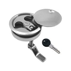 Kapak Kulpu Kilitli Paslanmaz Çelik Ø74mm