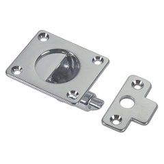 Kapak Kulpu Sürgülü Kromaj 50x42mm