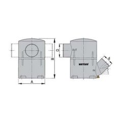 Waterlock Kompakt Giriş-Çıkış 127mm 75lt