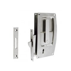 Sürgü Kapı Kilidi Paslanmaz Çelik 60mm