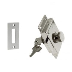 Kapı Kilidi Paslanmaz Çelik 98x58x15mm