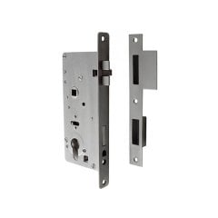 Kapı Kilidi Barelli Paslanmaz Çelik Sol 163x75x13mm