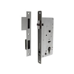 Kapı Kilidi Barelli Paslanmaz Çelik Sağ 163x75x13mm