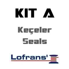 T1500-T1700 Kapistan için KIT A Keçeler