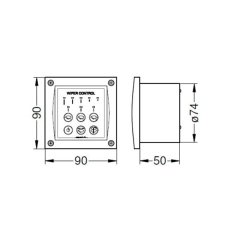 Silecek Kontrol Paneli 12-24V