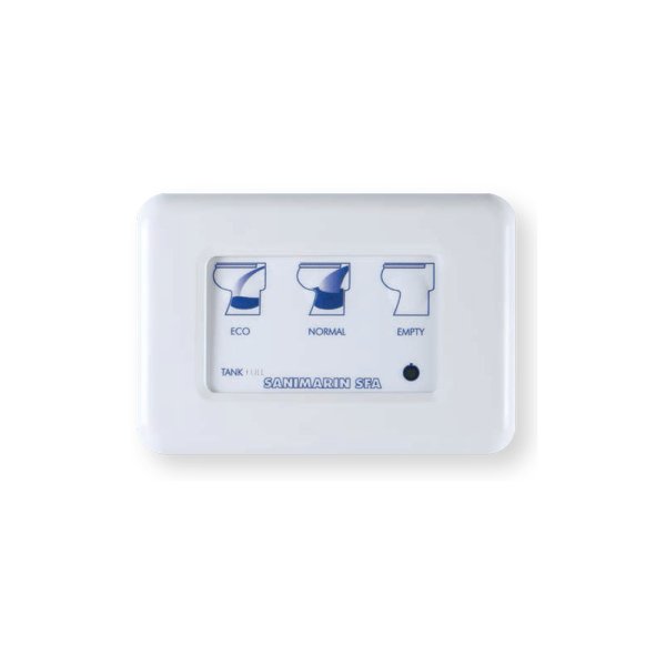 Sanimarin 32 Luxe Alçak Taş Tuvalet 12V Üç Kademeli Dokunmatik Kumanda