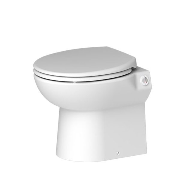 Sanimarin 32 Luxe Bideli Alçak Taş Tuvalet 12V Üç Kademeli Dokunmatik Kumandalı