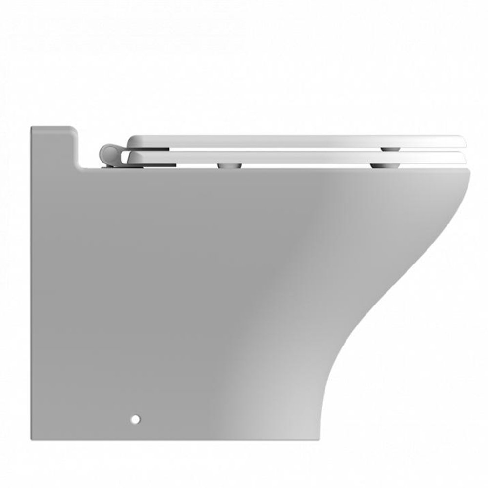 Sanimarin Exclusive Short Comfort Alçak Taş Tuvalet 12V Manüel Ayarlı Elektrikli Kumanda