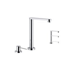 Zen Mikser Batarya Yükseklik Ayarlı Hareketli Başlık Kromaj