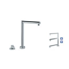 Tip-Up Mikser Batarya Yükseklik Ayarlı Hareketli Başlık Kromaj