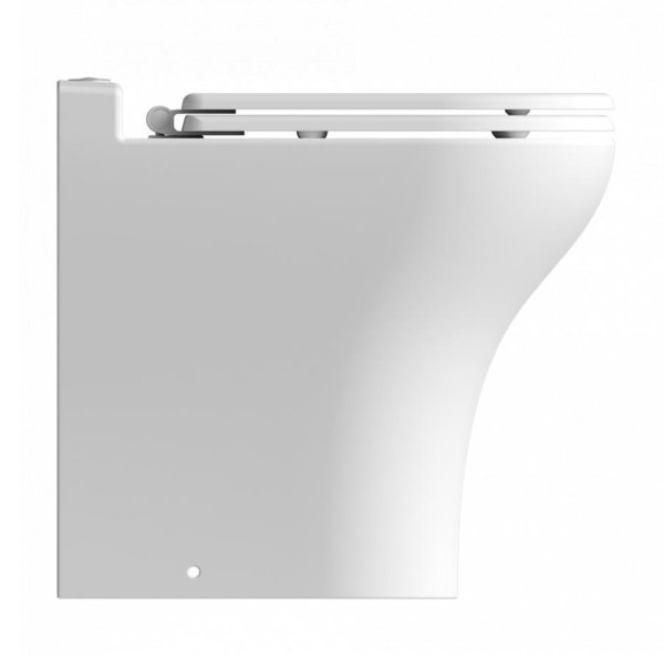 Sanimarin Exclusive Medium Comfort Plus Yüksek Taş Tuvalet 12V Pnomatik Kumanda Buton