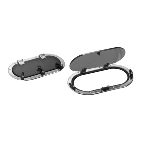 Lumboz Oval Paslanmaz Çelik 200x400mm