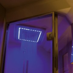 Yüzeye Montaj Duş Başlığı RGB 350X350X18 mm