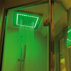 Yüzeye Montaj Duş Başlığı RGB 350X350X18 mm